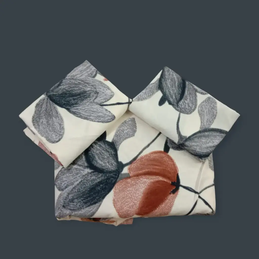 Double Bedsheet 90x100 with 2 Pillow Covers