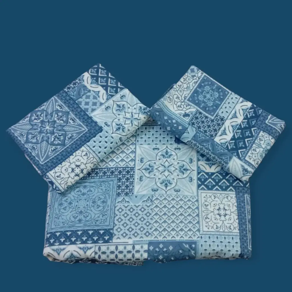 Double Bedsheet 90x100 with 2 Pillow Covers
