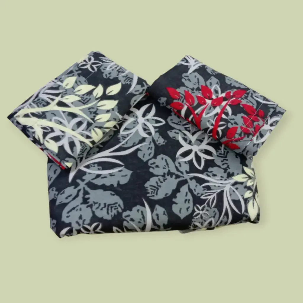 Double Bedsheet 90x100 with 2 Pillow Covers