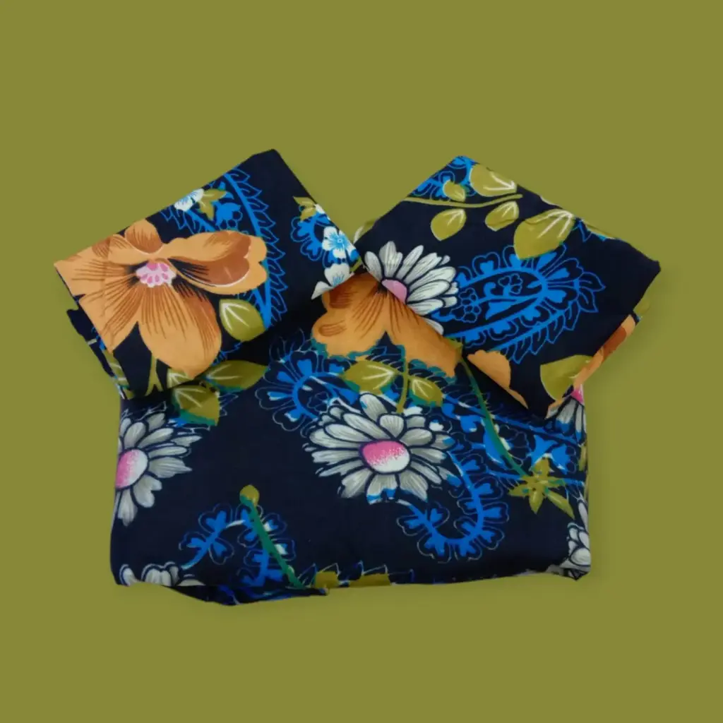 Double Bedsheet 90x100 with 2 Pillow Covers