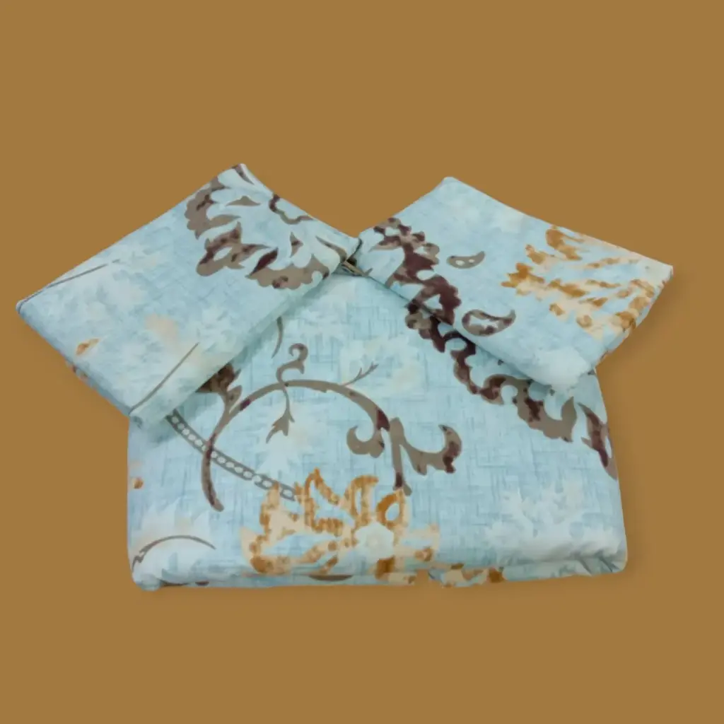 Double Bedsheet 90x100 with 2 Pillow Covers