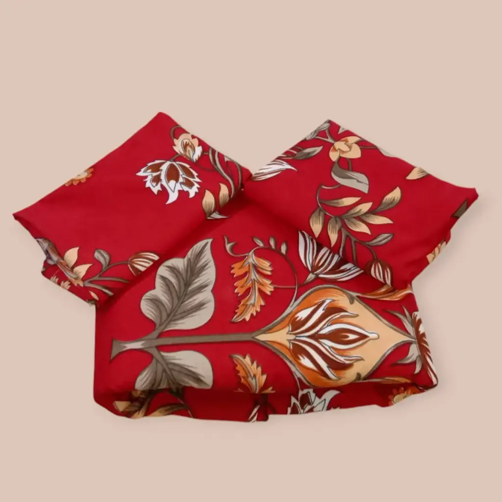 Double Bedsheet 90x100 with 2 Pillow Covers