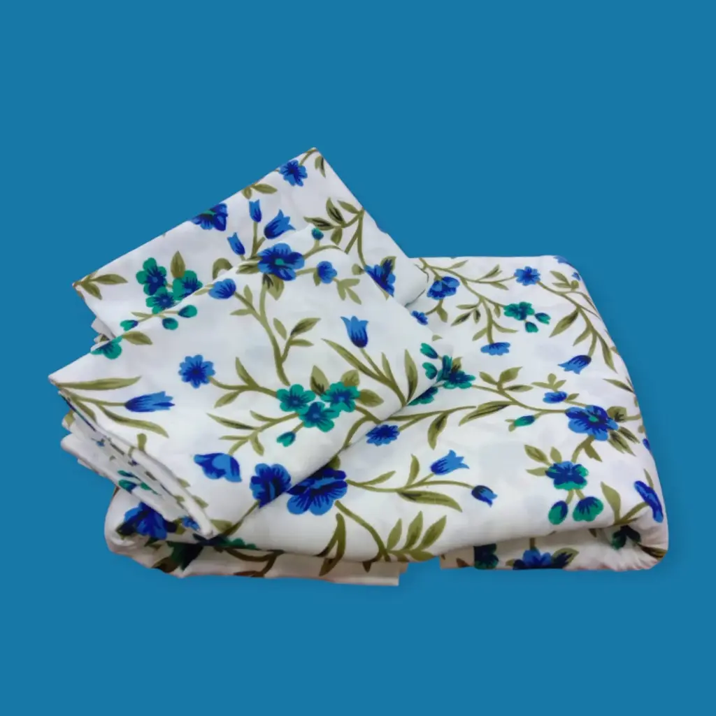 Double Bedsheet 90x100 with 2 Pillow Covers
