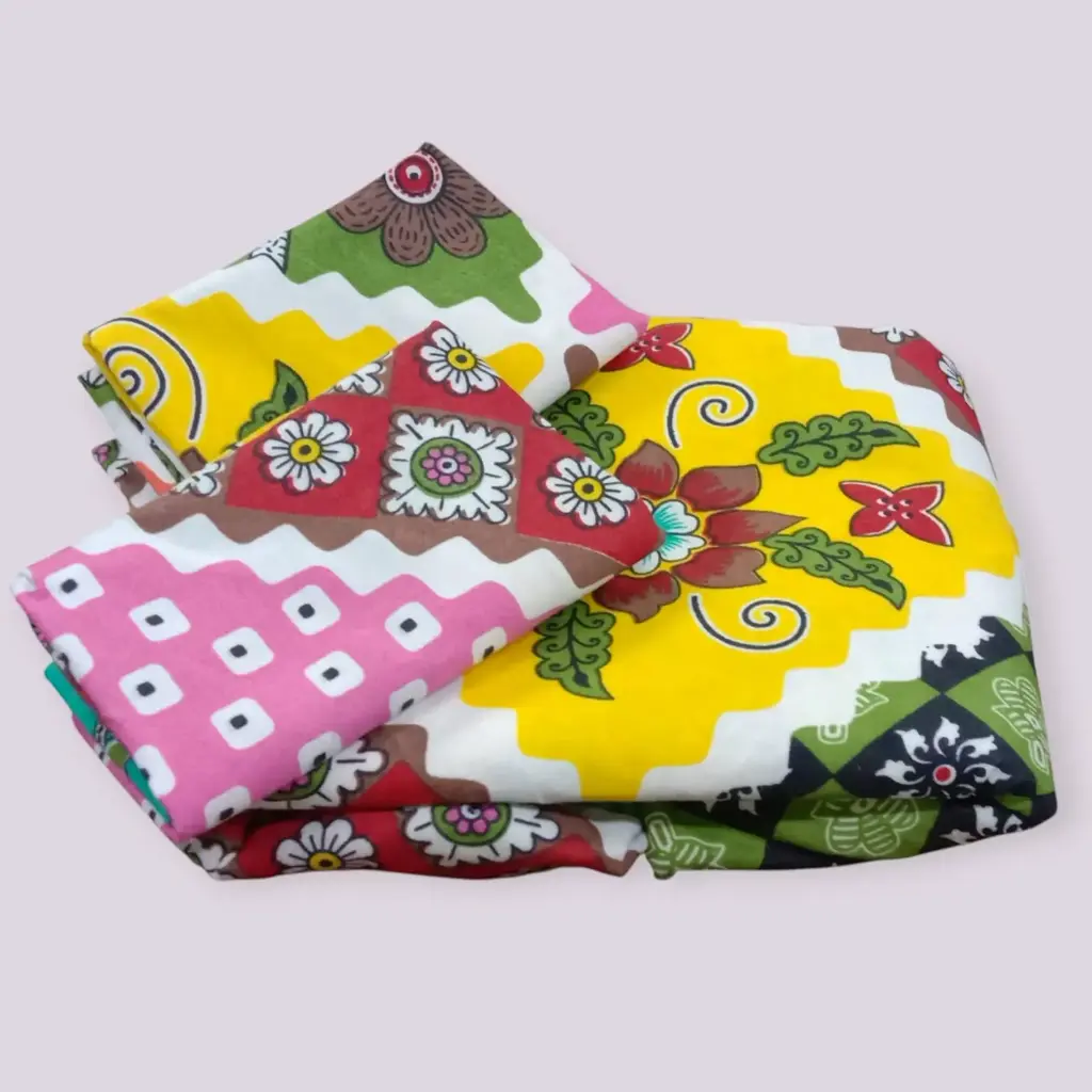 Double Bedsheet 90x100 with 2 Pillow Covers