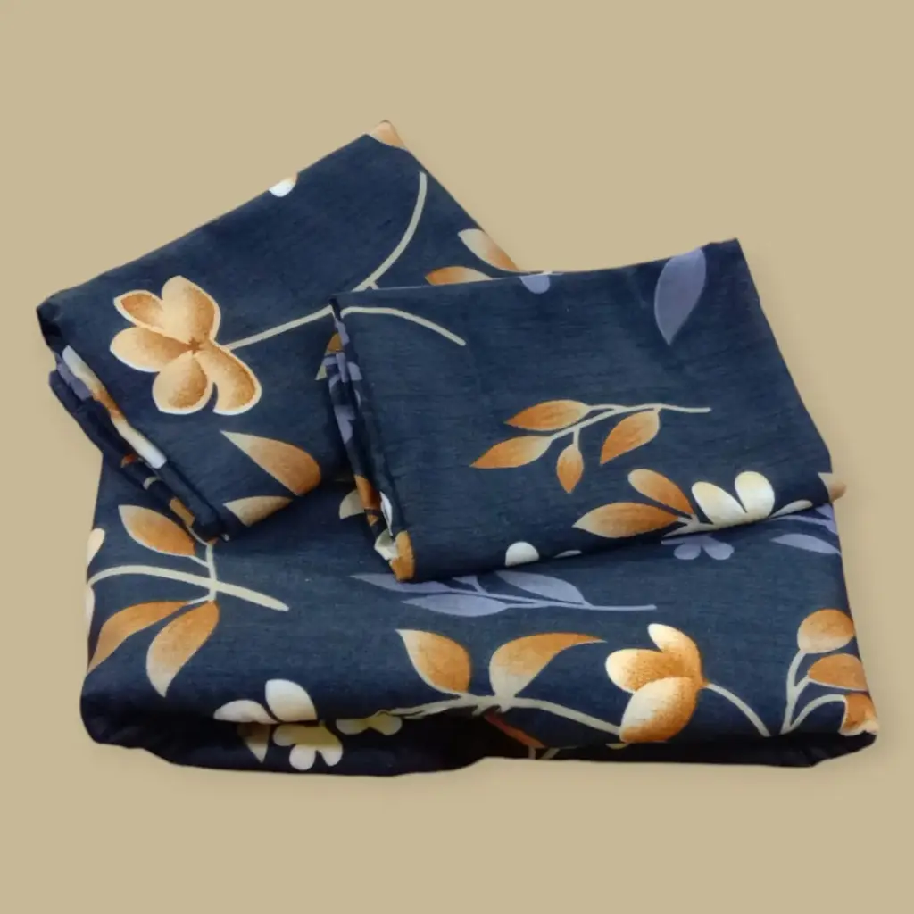 Double Bedsheet 90x100 with 2 Pillow Covers