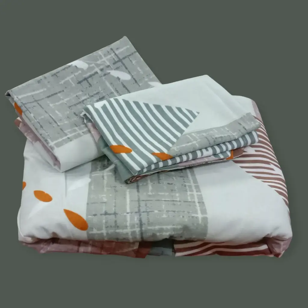 Double Bedsheet 90x100 with 2 Pillow Covers
