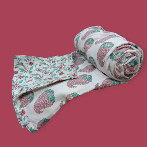 Single Pure Mulmul Cotton Ac Dohar