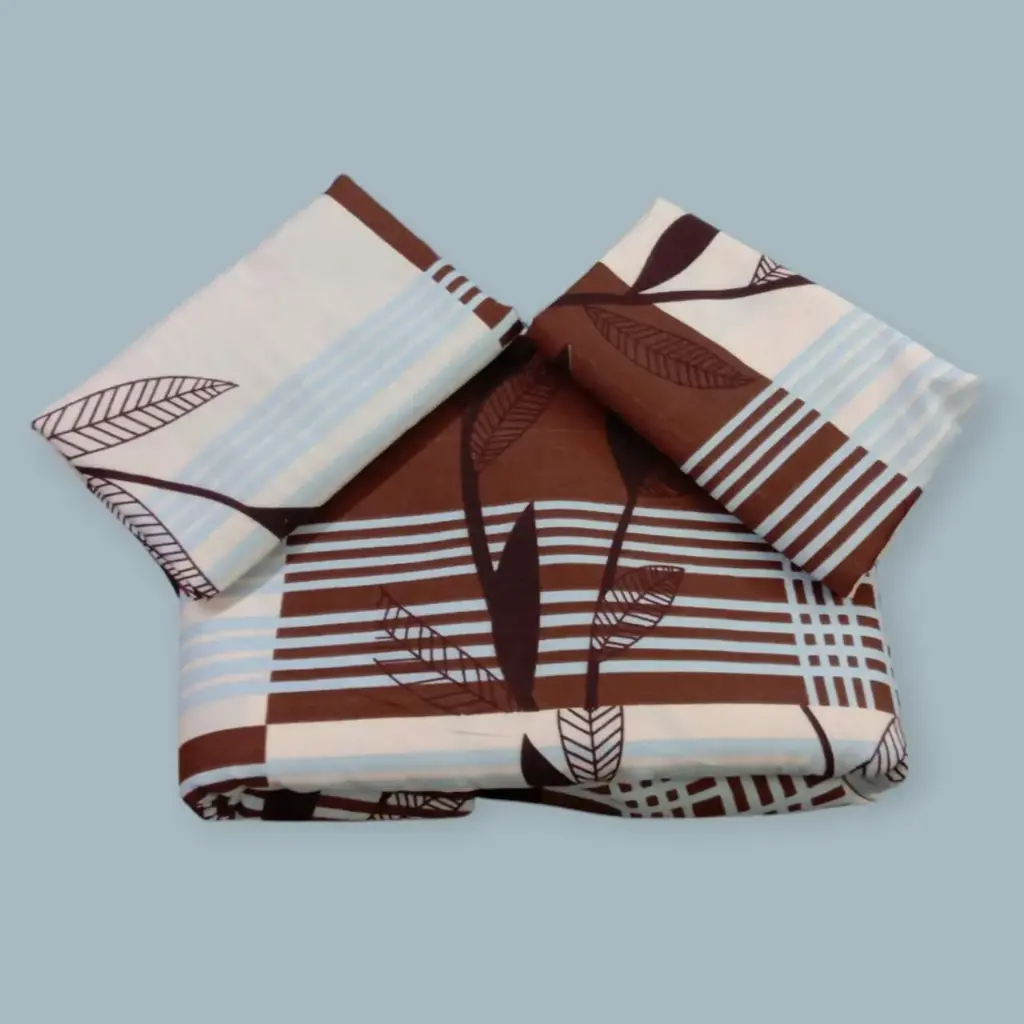 Double Bedsheet 90x100 with 2 Pillow Covers