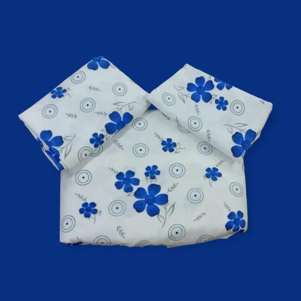 Double Bedsheet 90x100 with 2 Pillow Covers